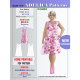 Adelica pattern 1559 Plus size Sewing pattern dress