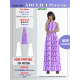 Adelica pattern 1648 Misses / Petite Sewing Pattern Maxi Dress