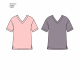 V-neck T-shirts