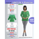 Adelica pattern 1608 Misses / Petite Sewing pattern Tunic