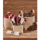 Picture of fabric baskets with fall decorations