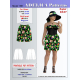 Adelica pattern 1581 Plus size Sewing Pattern Shorts