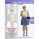 Adelica pattern 1521 Plus size Top sewing pattern