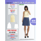 Adelica pattern 1521 Misses Top Sewing pattern