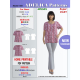 Adelica pattern 1551 Top tunic sewing patterns