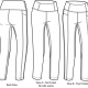 drawing of leggings