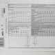 Back image of M2884 envelope including line drawings and pattern information