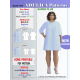 Adelica pattern 1659 Super Plus size Dress Sewing pattern