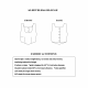 line drawings of sleeveless blouse sewing pattern