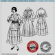 #R124 Eloise - Circa 1916 Surplice Dress &amp;amp; Shield