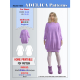 Balloon Dress Sweatshirt sewing pattern PDF
