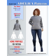 Plus size Hooded Sweatshirt sewing patterns