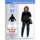 Plus size Hoodie Sewing patterns PDF