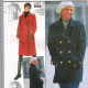 Pattern envelope of Burda 3317 featuring images of models wearing all pattern options against a light background