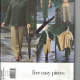Pattern envelope of V2366 featuring model wearing all versions of dress against an outdoor background