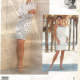 Pattern envelope of V2684 featuring images of models wearing all pattern options against a beachy background