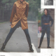 Pattern envelope of V2567 featuring images of model wearing all pattern options against an outdoor background