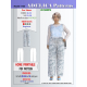 Easy to sew Elastic Waist Band Pants Sewing Pattern