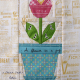 papier pieced tulip