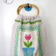 tote bag with tulip