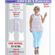 Plus size Top sewing pattern PDF