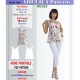 Misses Tie-Shoulder Top Sewing Pattern PDF