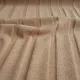 Camel colored sweater fabric with wide ribs