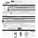 Measurements and fabric requirements