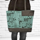 Large bag, PDF sewing pattern, Tote, DAY, detailed instructions