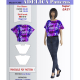 Adelica pattern 1296 Misses Tunic Sewing Pattern