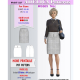 Adelica pattern 1227 Pencil Yoke Skirt Sewing Pattern