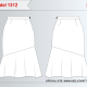 Flounce Skirt Sewing Pattern PDF