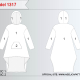 Adelica pattern 1317 Misses Hooded Sweatshirt Sewing pattern PDF