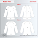 Raglan Sleeve tunic sewing pattern
