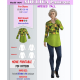 Adelica Pattern 1404 Misses Tunic Sewing pattern