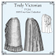 Truly Victorian TV261 | 1885 Four-Gore Underskirt
