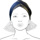 70s stretch turban