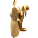 bag on stockman dummy