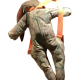 bag on stockman dummy