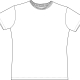 Front T-shirt line drawing