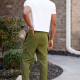 9338 Men's Pull-On Pants back view